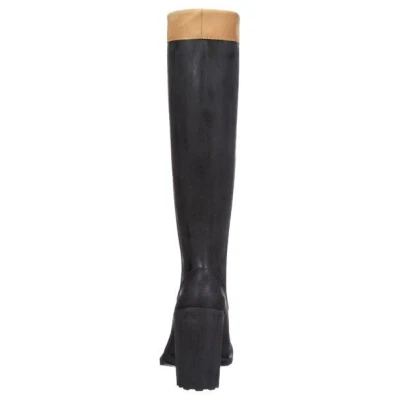 Damen-Gummistiefel mit Absatz "nat-2 Prime Sharp greybrown" in braun
