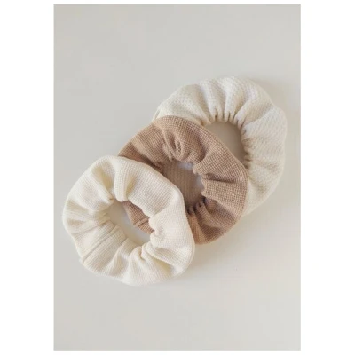 Daniela Salazar Scrunchies 3er Pack DUNE aus Bio Baumwolle - Haargummis