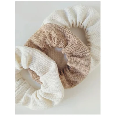Daniela Salazar Scrunchies 3er Pack DUNE aus Bio Baumwolle - Haargummis