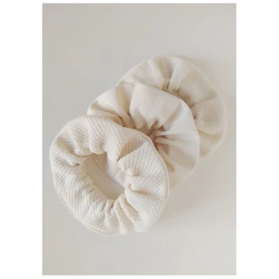 Daniela Salazar Scrunchies 3er Pack NEVA aus Bio Baumwolle - Haargummis
