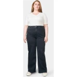 Dawn Damen vegan Jeans Dew Flared Schwarz