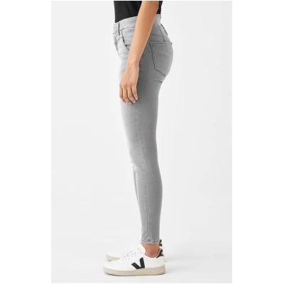Dawn Damen vegan Skinny Jeans Sun Up Silver Denim