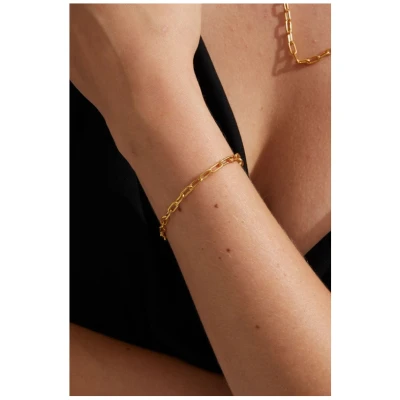 Dear Darling Berlin Damen vegan Armband Ankerkette Gold