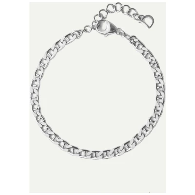 Dear Darling Berlin Damen vegan Armband Bar Armor Bold Silber