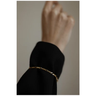 Dear Darling Berlin Damen vegan Armband Figaro Gold