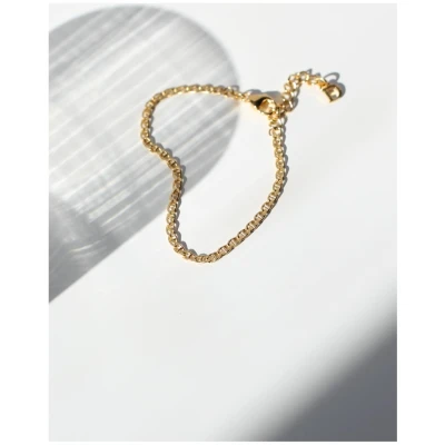 Dear Darling Berlin Damen vegan Armband Fine Bar Armor Gold