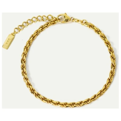 Dear Darling Berlin Damen vegan Armband Kordel Gold