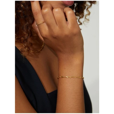 Dear Darling Berlin Damen vegan Armband Singapur Gold