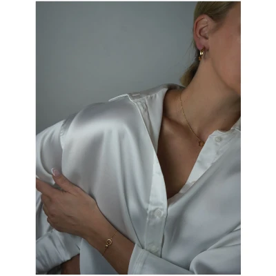 Dear Darling Berlin Damen vegan Halskette Doppelring Gold