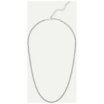 Dear Darling Berlin Damen vegan Halskette Fine Curb Silver