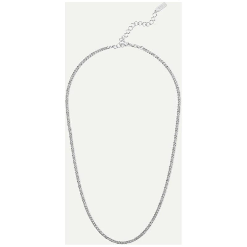 Dear Darling Berlin Damen vegan Halskette Fine Curb Silver