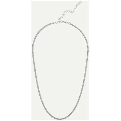 Dear Darling Berlin Damen vegan Halskette Fine Curb Silver