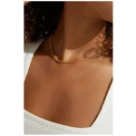 Dear Darling Berlin Damen vegan Halskette Luxus Fuchsschwanz Gold