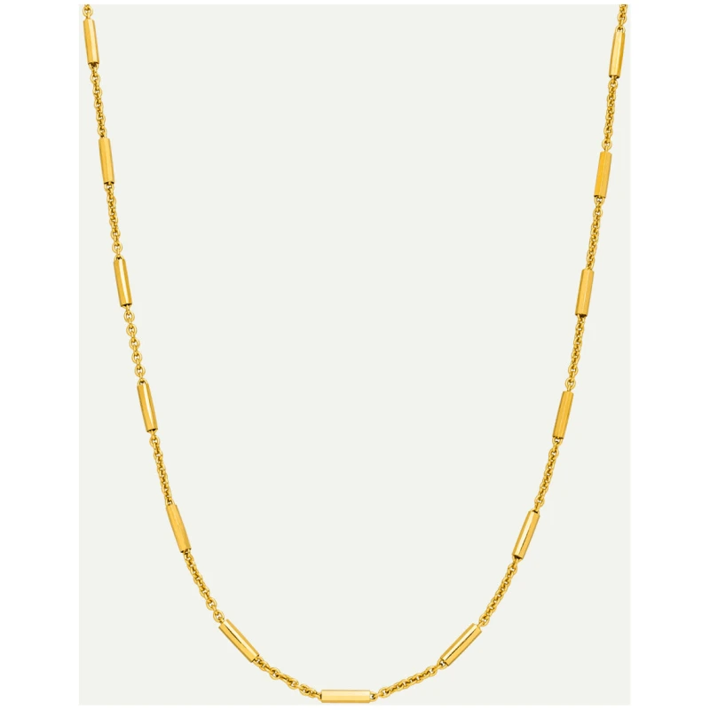 Dear Darling Berlin Damen vegan Halskette Mit Stäben Zartes Gold