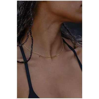 Dear Darling Berlin Damen vegan Halskette Tank Filigran Bar Gold