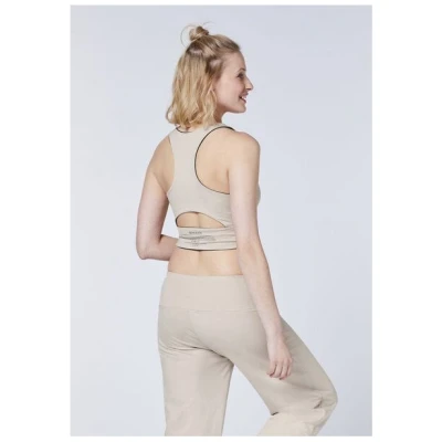 Detto Fatto Cropped Yoga-Top zum Wenden