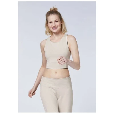 Detto Fatto Cropped Yoga-Top zum Wenden