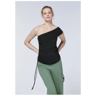 Detto Fatto Yoga-Top aus elastischem Baumwollmix im Multi-Design