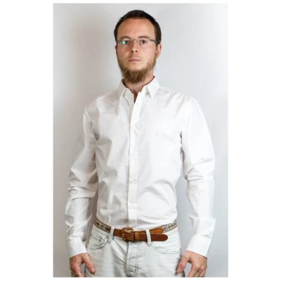 Diamond-Army Weißes Hemd