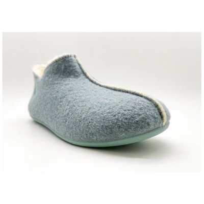 Die Slipper Booties "thies ®" aus weichem Wollfilz, fair produziert