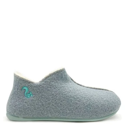 Die Slipper Booties "thies ®" aus weichem Wollfilz, fair produziert