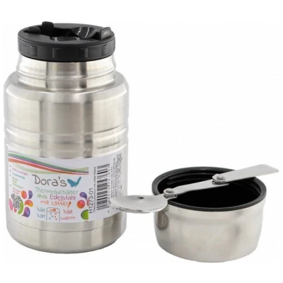 Dora's Thermo Lunchbox mit Löffel 750ml