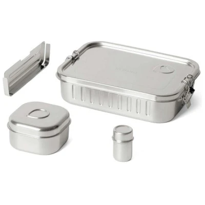 ECO Brotbox - Lunchbox - unterteilbar - 4er Set - Marmita+