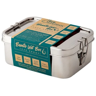 ECOlunchbox ECOlb Bento Wet Box (Rectangle)