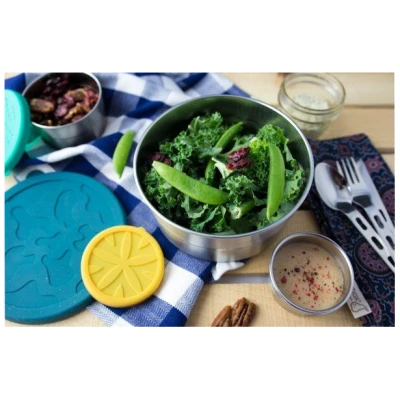 ECOlunchbox Lunchbox | Blue Water Bento | Seal Cup XL