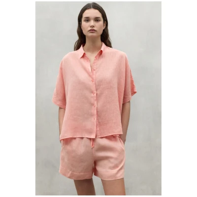 Ecoalf Damen vegan Bluse Melania Papaya