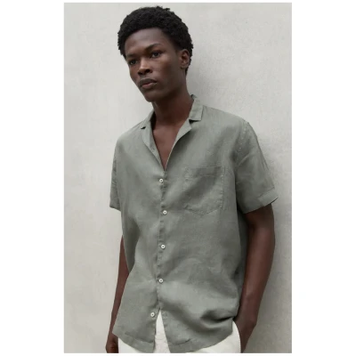 Ecoalf Herren vegan Hemd Sutar Khaki