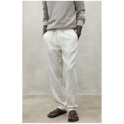 Ecoalf Herren vegan Hose Ethic Off White