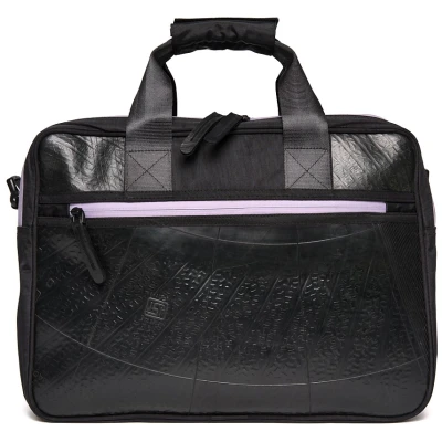 Ecowings Damen vegan Laptoptasche Elegant Eagle Grey
