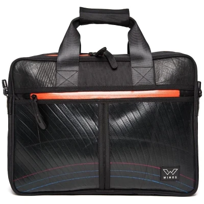 Ecowings Damen vegan Laptoptasche Elegant Eagle Orange