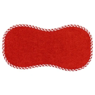 Efie Spucktuch "Spucki" rot, kbA (organic), Made in Germany