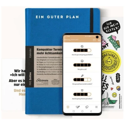 Ein guter Plan Pro Zeitlos - Kompakter Terminkalender für mehr Achtsamkeit (undatiert)