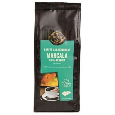 El Puente "Have a cup of coffee with me" Geschenk-Set mit Fair Trade Bio-Kaffeebohnen und Handmade Keramik Bechern