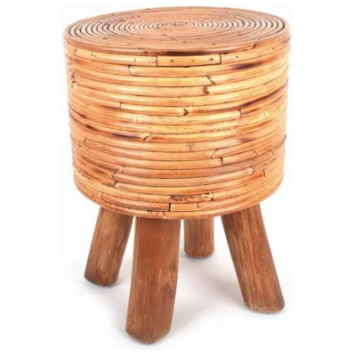 El Puente Hocker handgefertigt aus Holz