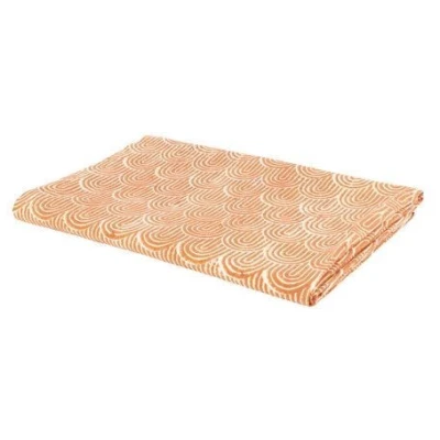 El Puente Tagesdecke/Tischdecke 100% Baumwolle, Kalamkari-Handdruck mit Pflanzenfarben, 150 x 230 cm
