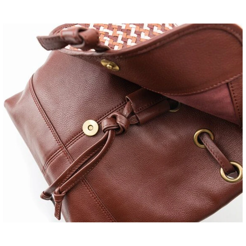 El Puente fairer City-Rucksack, Schultertasche oder Damen-Geldbörse