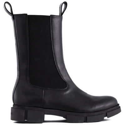 Ella & Witt Damen vegan Stiefel Karen Schwarz