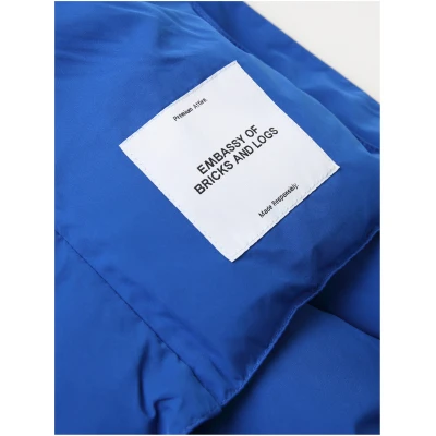 Embassy of Bricks and Logs Damen vegan Halstuch Hervey Puffer Blau