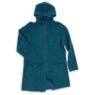 Engel Natur Damen Mantel mit Kapuze Walk Merinowolle ver. Farben
