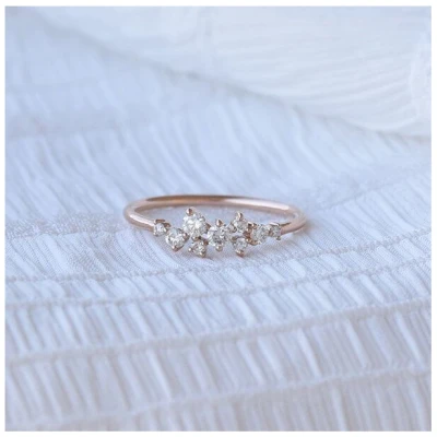 Eppi Cluster-Ring mit Lab Grown Diamanten Isolde