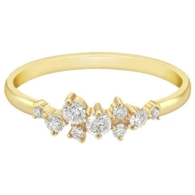 Eppi Cluster-Ring mit Lab Grown Diamanten Isolde
