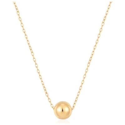 Eppi Goldene Kette mit einer Kugel Ina
