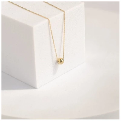 Eppi Goldene Kette mit einer Kugel Ina