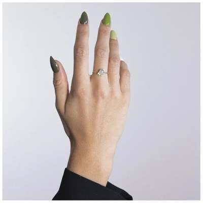 Eppi Goldener Ring mit Salt and Pepper Diamanten und Lab Grown Diamanten Kendra