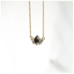 Eppi Halskette mit Salt and Pepper Diamanten in Marquise Form Everline