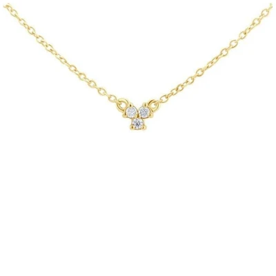 Eppi Halskette mit drei Lab Grown Diamanten Sharma